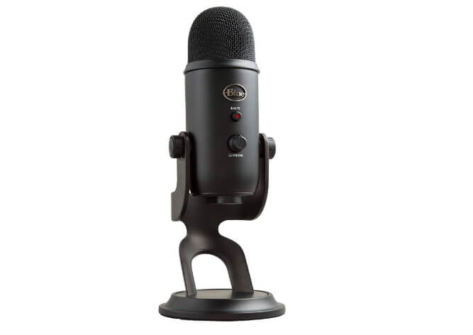 Blue Yeti Blackout microphone